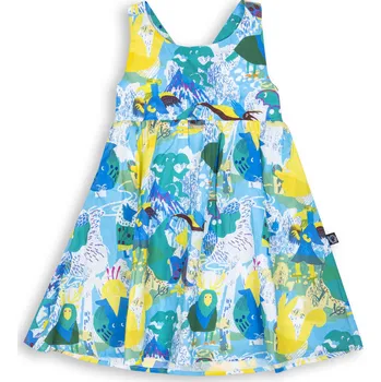 Dívčí šaty Wouki Dívčí šaty Tsubaki - Blue 134
