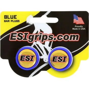 grip ESI Grips Bar Plugs - blue uni