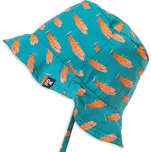Wouki Dětský klobouk AHIRU - turquoise fish S