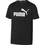Puma Pánské triko logo ESS (černá, M)