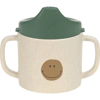 Lassig Sippy Cup PP/Cellulose Happy Rascals Smile green