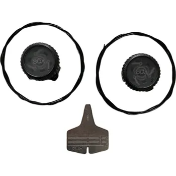 Pánské cyklistické tretry Specialized Boa Li2 Dual Pull Dial A Kit L&R Pre-Laced - black uni