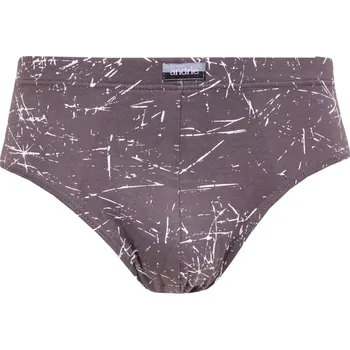 Slipy Pánské slipy bavlna/lycra Andrie PS 3564 grafit velikost 3XL-62/64