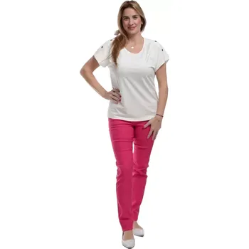 Dámská tunika Elegantní top Tolmea 6625 cream velikost 46