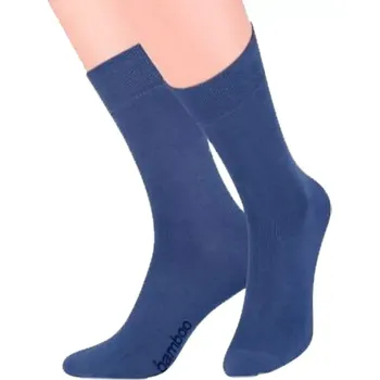 Dámské ponožky Ponožky Steven s bambusem 086 jeans velikost 41-43
