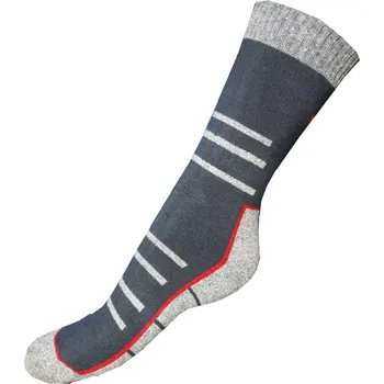 Dámské ponožky Ponožky Gapo Thermo vzor šedá velikost 31-32