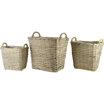 Úložný box Sada 3 ks košíků GUSTAV VI M-XL béžová