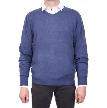 Pánský svetr Pánský svetr s véčkovým výstřihem AMJ jeans velikost M