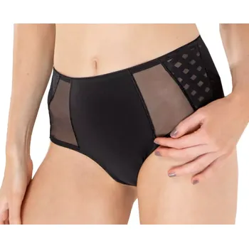 Kalhotky Vyšší dámské kalhotky Timo 122792 černé velikost 70