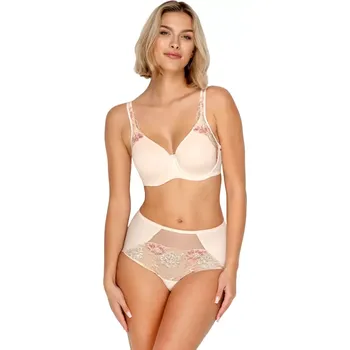 Dámské spodní prádlo Jemně vyztužená bezešvá podrsenka Timo 041848 Charming pudr velikost 65G