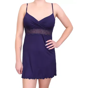 Dámská noční košile Košilka modal Follia Intimo Cheri inkoust velikost L