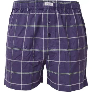 Trenýrky Pánské bavlněné trenky s moderním vzorem Andrie PS 5882 navy velikost XXL-58/60