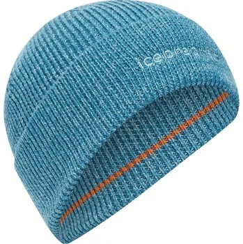 Čepice ICEBREAKER Unisex All Day Toque Beanie, Topaz/Hydro (vzorek) velikost: OS (UNI)