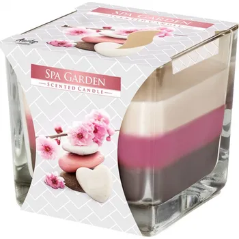 Svíčka Svíčka ve skle DUHA SPA GARDEN vonná 170g