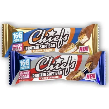 Chiefs Proteinová soft tyčinka 55g Peanut caramel