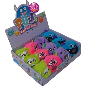 plyšák Plyšová příšerka mačkací s kuličkami