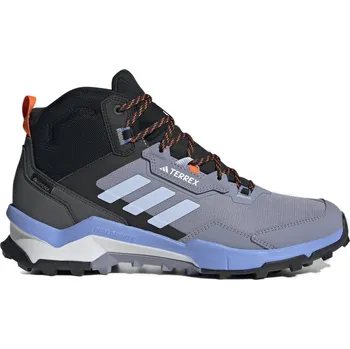 Dívčí obuv Pánská kotníková turistická obuv ADIDAS-Terrex AX4 Mid GTX silver violet/blue dawn/core black Modrá 40 2/3