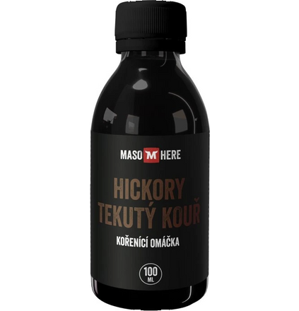 Maso Here Tekutý kouř Hickory 100 ml