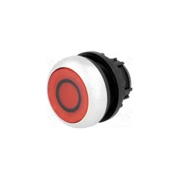 vypínač a zásuvka Přepínač tlačítkový 2 polohy 22mm červená IP67 -25÷70°C