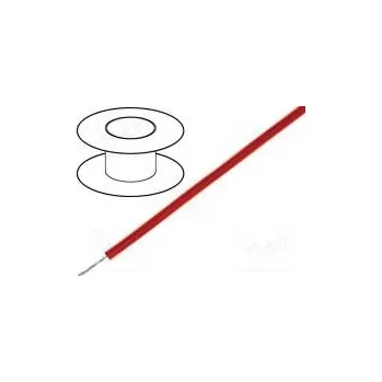 Elektroinstalační materiál Vodič FZ-LS licna Cu 1x1mm2 silikon červenohnědá 15kV 100m