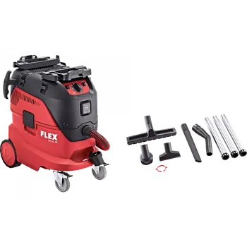 Průmyslový vysavač FLEX VCE 44 M AC-Set, Bezpečnostní vysavač s automatickým čištěním filtru, 42 l, třída M