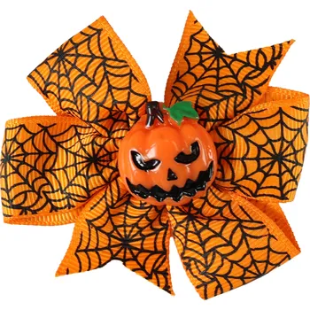 Karnevalový kostým Spona do vlasů oranžová dýně