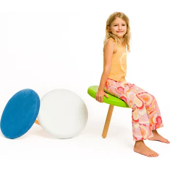 Taburet EMPIS Taburet Barva: Modrá