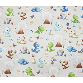 přikrývka EMPIS Zátěžová přikrývka - dinosauři Rozměry: S - 80x100 cm, Hmotnost: 4 kg