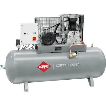 Kompresor Airpress Dvouválcový kompresor HK 1500-500 SD Pro 14 bar 10 KM/7,5 kW 400V 596 l/min 500 l - hvězdový-trojúhelníkový spínač 360674