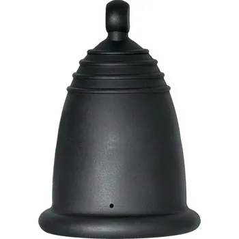 Menstruační kalíšek Menstruační kalíšek Me Luna Classic M s kuličkou černá (MELU030)