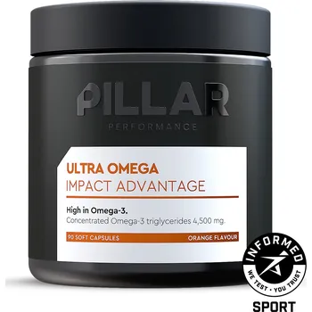 Kloubní výživa Pillar Ultra Omega - 90 kapslí - orange uni