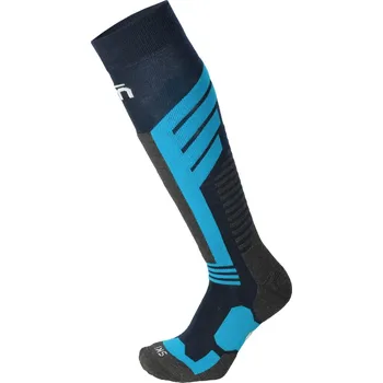 Mico Medium Weight Warm Control Ski Kids Sock - blu