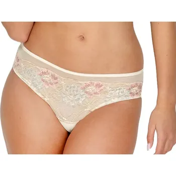 Kalhotky Krajkové brazilky Timo z kolekce Charming 102848 pudr velikost 80