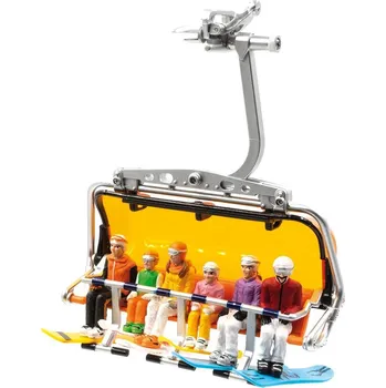 autíčko JC Jägerndorfer 6 Figuren sitzend m. Snowboard