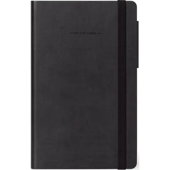 Zápisník Legami My Notebook - Medium Plain Black