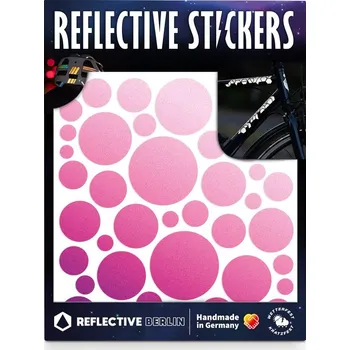 Reflective Berlin Reflective Decals Bubbles - Pink uni