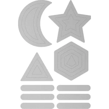 Reflective Berlin Reflective Stickies - Matrjoschka - silver uni