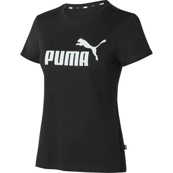 Dámské tričko Puma Dámské triko ESS Logo Tee (černá, M)