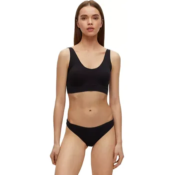 Kalhotky Dámské klasické kalhotky laserem střižené Hugo 50495891 černé velikost L-42/44