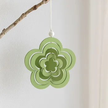 Velikonoční dekorace BOLTZE Závěsná dekorace květina zelenkavá