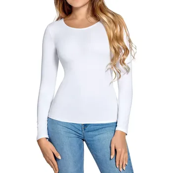 Dámské tričko Dámské tričko s dlouhým rukávem Marinello 51961 offwhite velikost XL