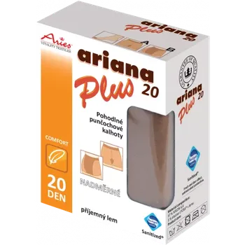 Dámské punčochy Punčochové kalhoty Aries Ariana Plus nadměrné 8002 velikost 176/124