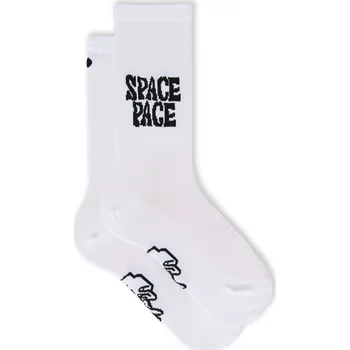 Pánské ponožky Fingerscrossed Classic Trip Space Pace - white 39-42