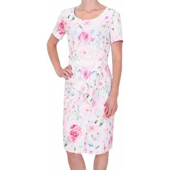 Dámské šaty Elegantní šaty Jopess 72115 tisk květy velikost 44