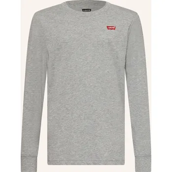 Dámské tričko Levi's® Dětské Tričko S Dlouhým Rukávem, světle šedá, 152