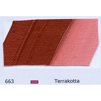 Speciální výtvarná barva Akrylová barva Schmincke 500ml – 663 terracotta (Akrylová barva Schmincke 500ml – 663 terracotta)