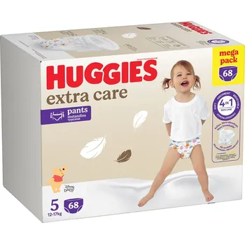 Plenkové kalhoty Huggies Extra Care Pants 5 12–17 kg 68 ks box