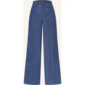 Oui Dámské Wide Leg Džíny, 5600 blue denim, 42