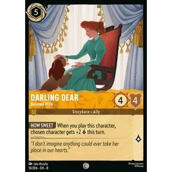 Sběratelská karetní hra Darling Dear 016/204 - Reign of Jafar Typ karty: Foil