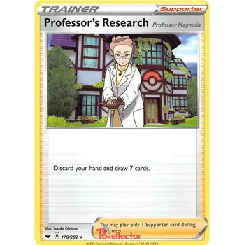 Sběratelská karetní hra Professor´s Research 178/202 - Sword & Shield Typ karty: Non-Holo